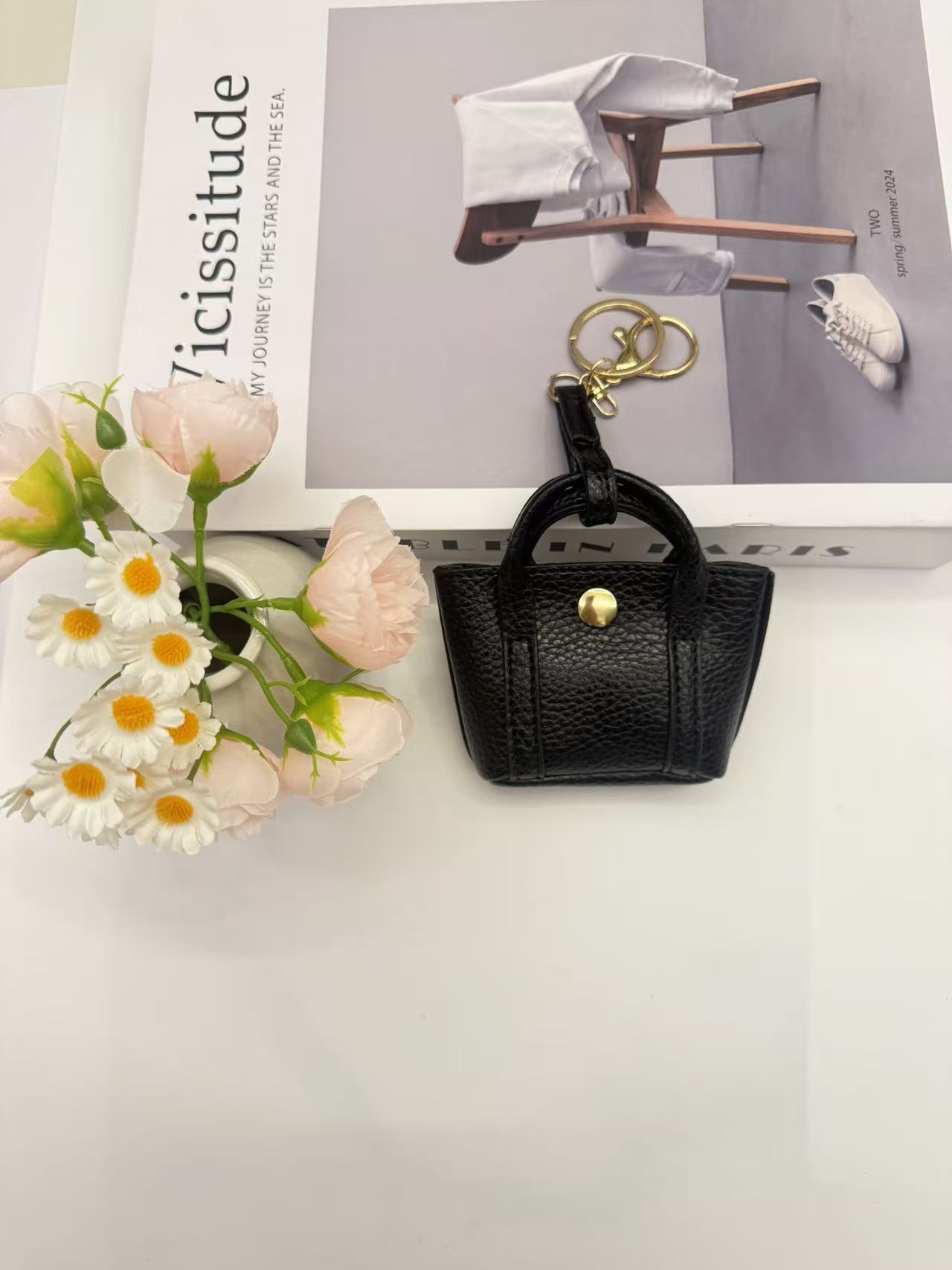 便携休闲钥匙包钥匙扣零钱包零钱包女小钱包迷你小巧卡包硬币袋韩版可爱学生手拿钥匙包产品图