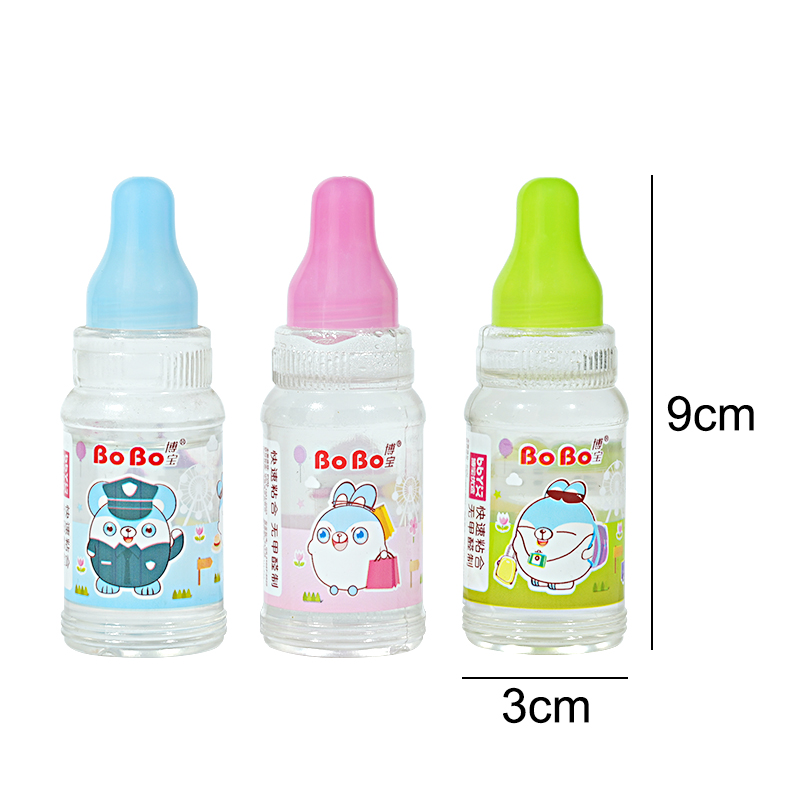 BY-3848 Strong Glue 30ml, special for students, environmentally friendly, fast bonding, easy to use, odorless, and free of formaldehyde details Picture