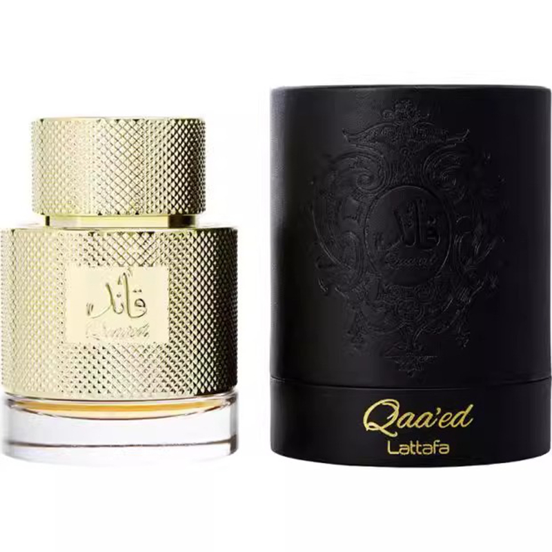 Cross-border bestseller Qaa'Ed Latafa Middle East Dubai Arab Perfume for Men, Black 100ml, long-lasting fragrance