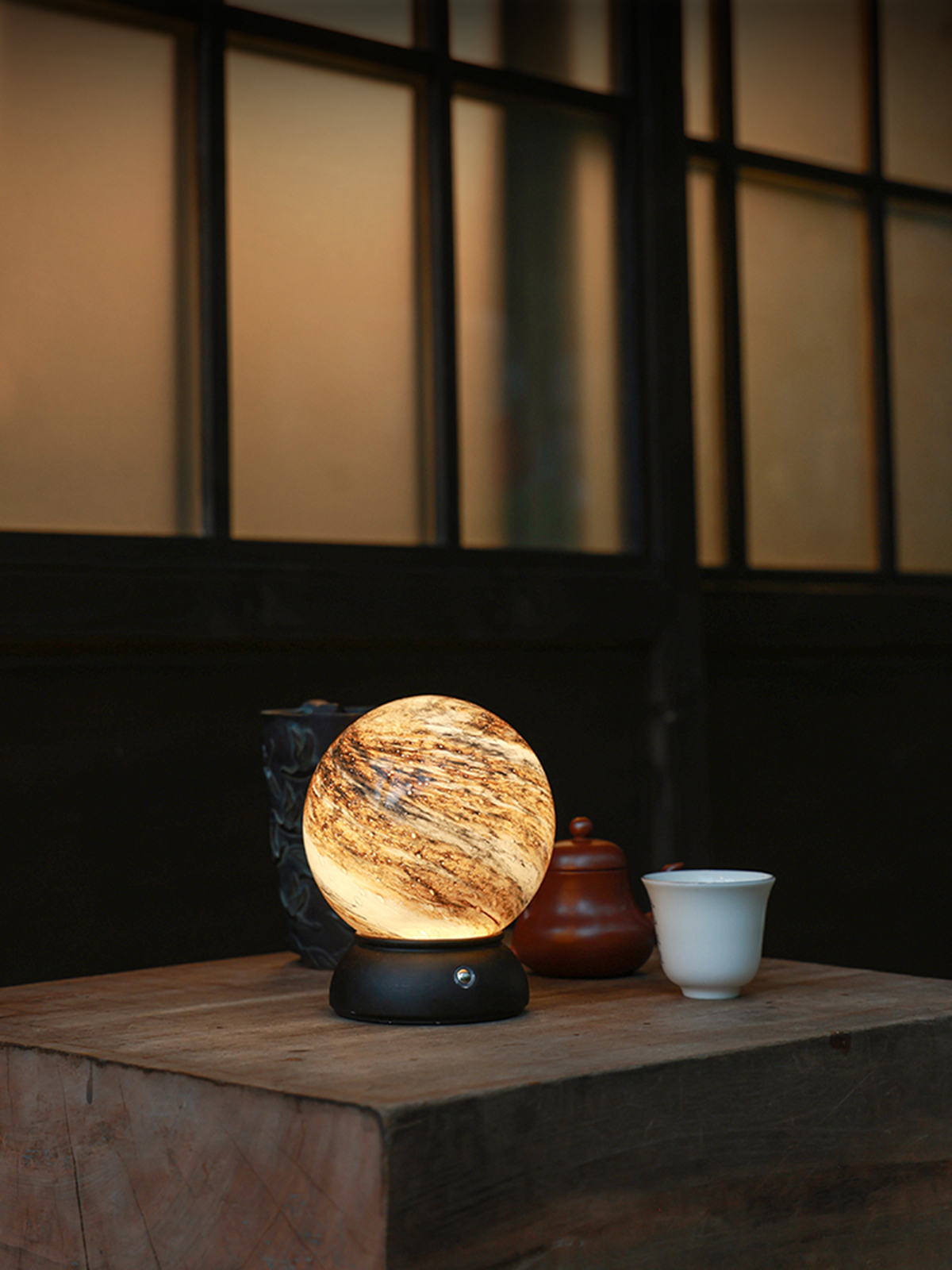 Creative table lamps, decorative items, night lights, decorative planet lights, glass ambient lights, home decorative lights Item Picture