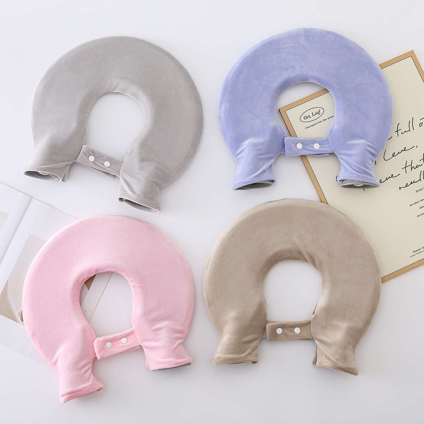 U型挂脖式热水护颈袋加厚护颈椎冷热两用注水暖水袋男女宝宝批发 