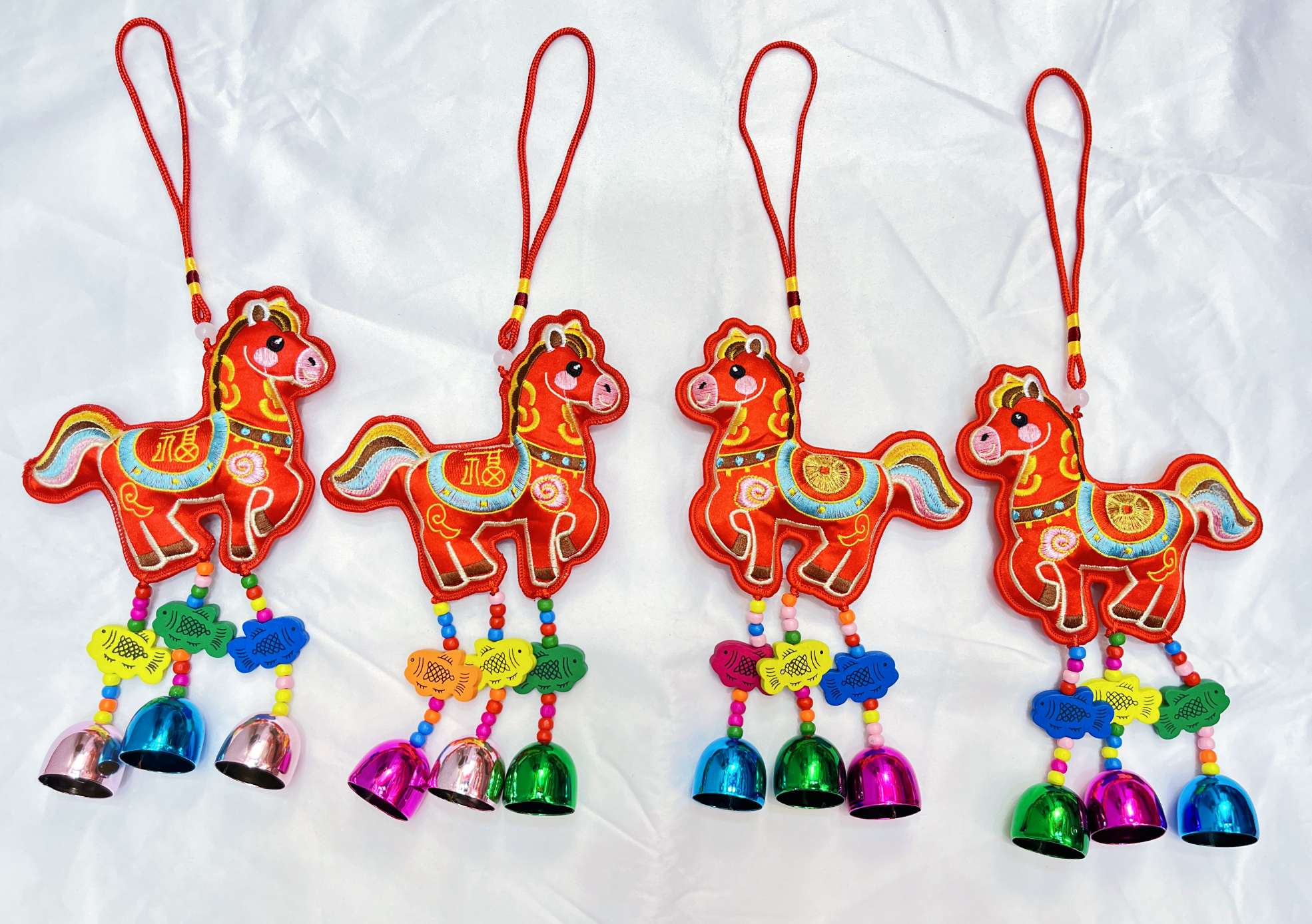 2026新款马上新年货挂件刺绣香囊