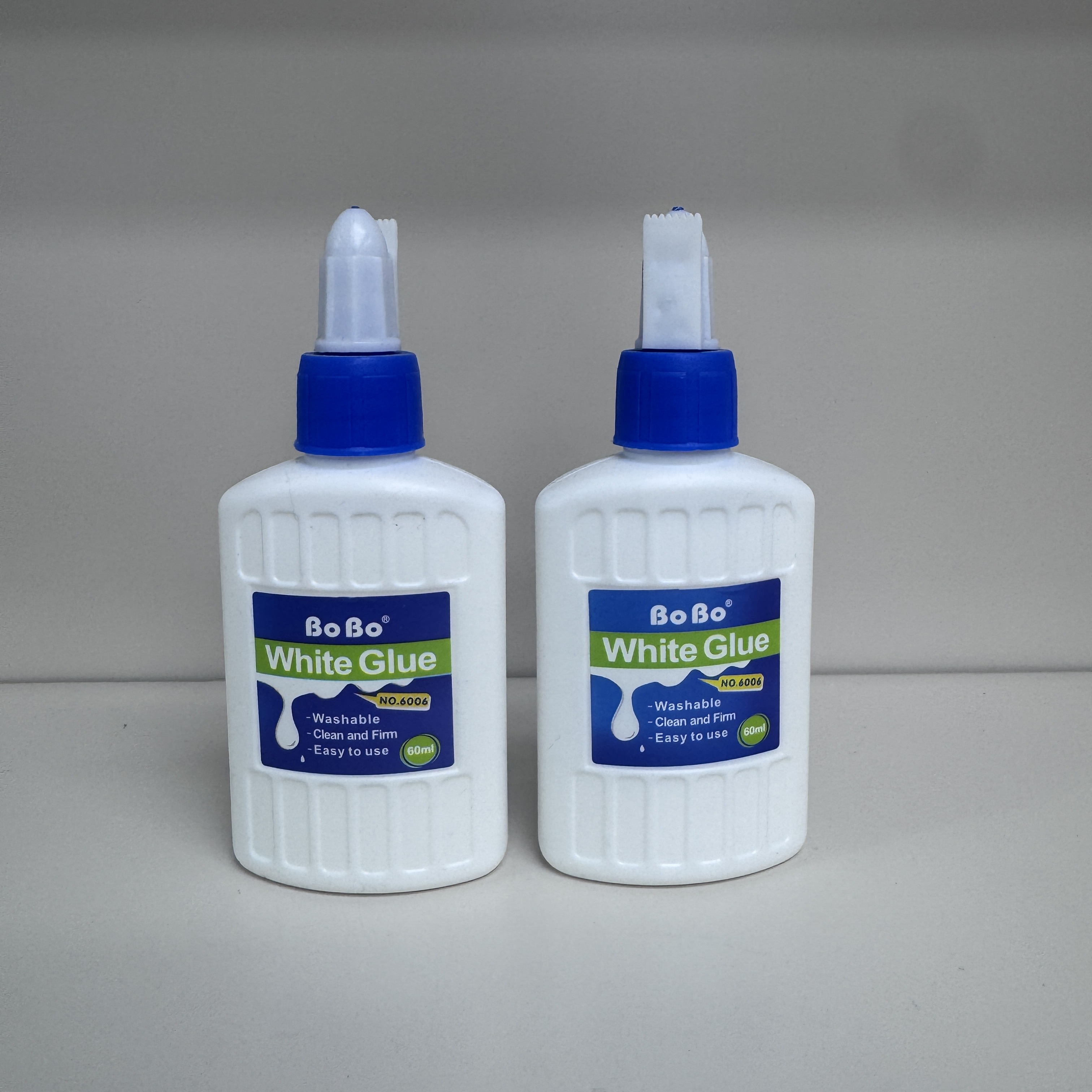 NO.6006 White Glue 60ml, student-specific eco-friendly white glue, quick bonding, easy to use, odorless, and free of formaldehyde details Picture