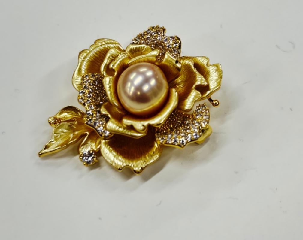 珍珠胸针系列4