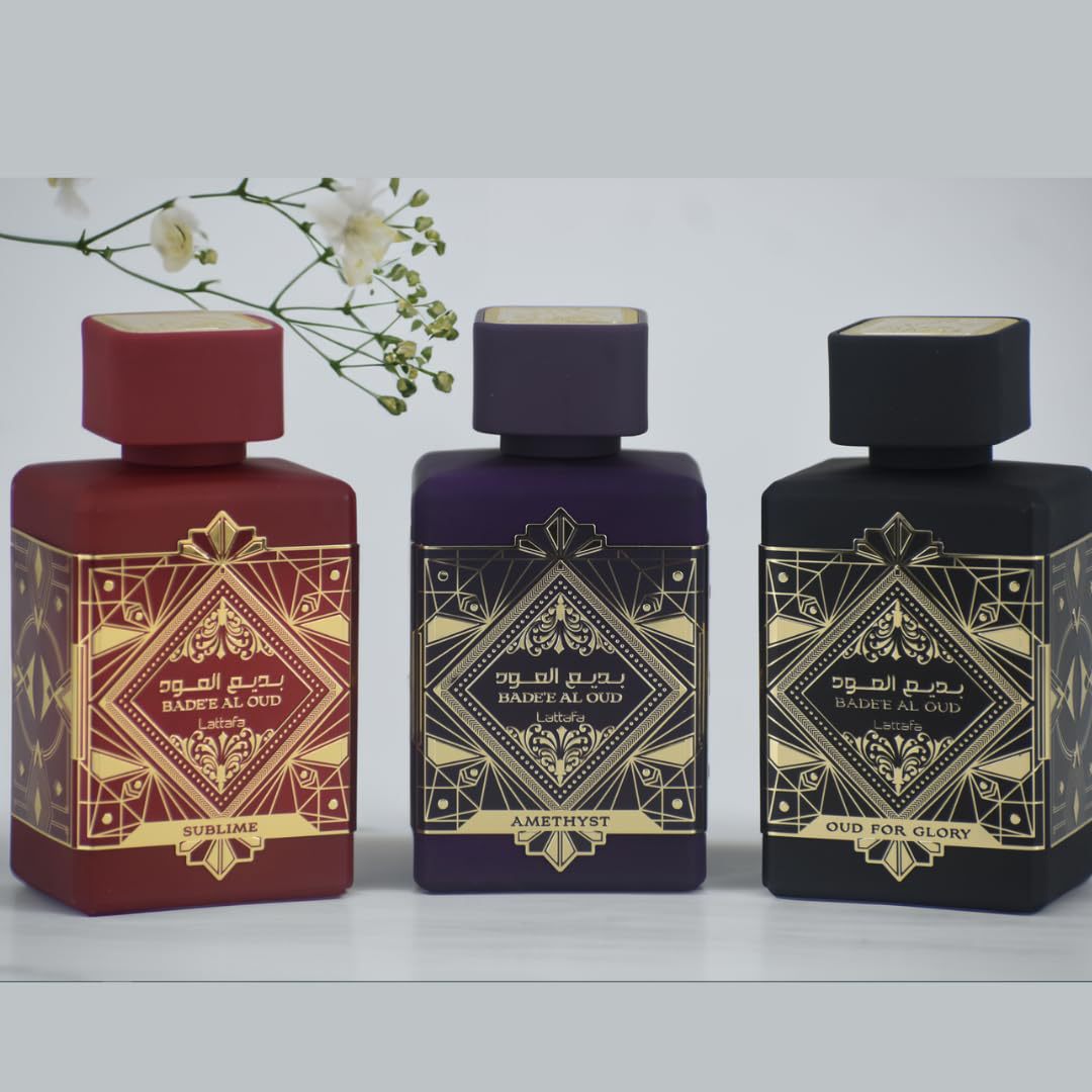 Crossover burst bade'e al oud100ml ébano caja de regalo unisex dubai arabian perfume TK SHEIN Item Picture