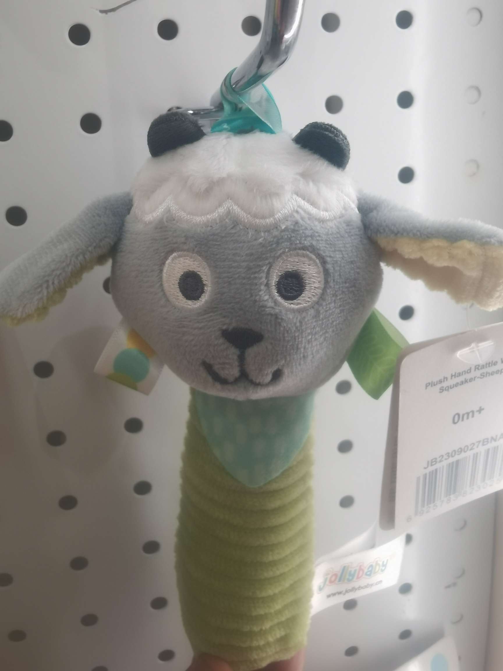 Jolly baby小羊BB棒乐萌趣早教婴儿安抚玩具哄睡神器宝宝舒适感官刺激