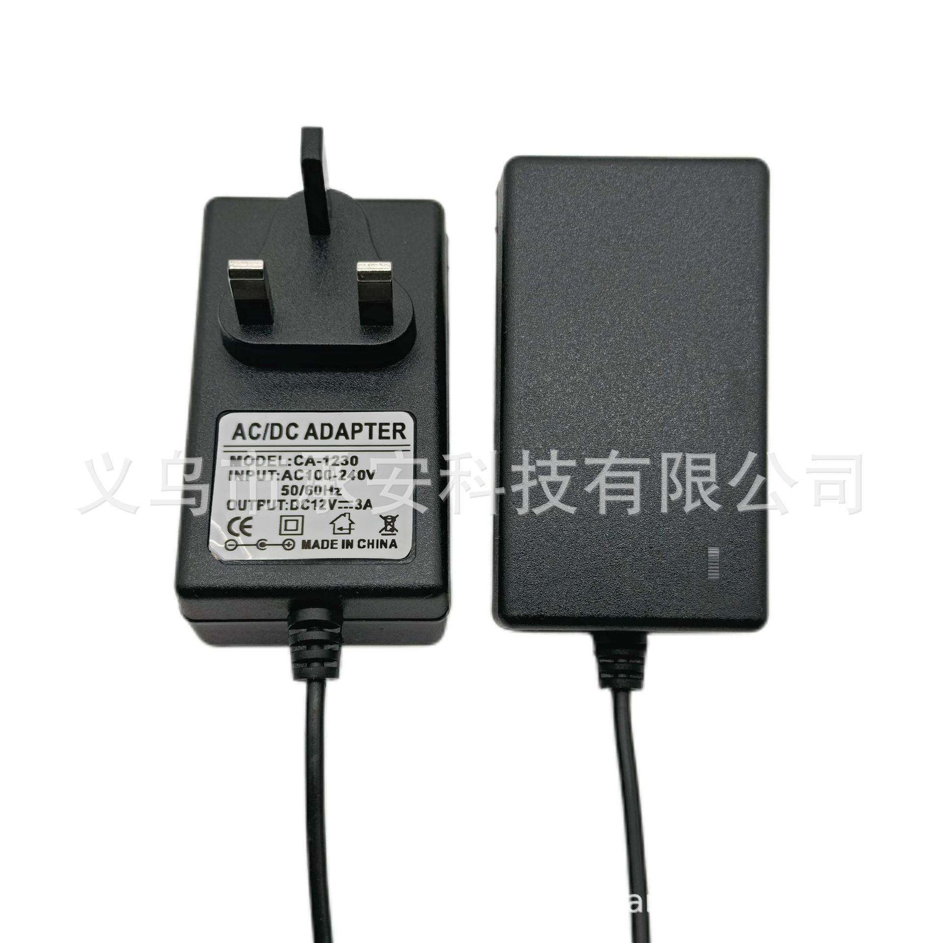 High-quality 12V3A British standard power adapter, switching power supply, display screen, LED light strip, monitoring video recorder, 36W sufficient Application Scenario