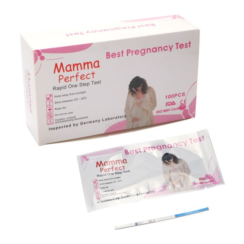 Disposable Early Pregnancy Test Strip, English Independent Box, Home Rapid Pregnancy Test Card, Early Pregnancy Test Strip