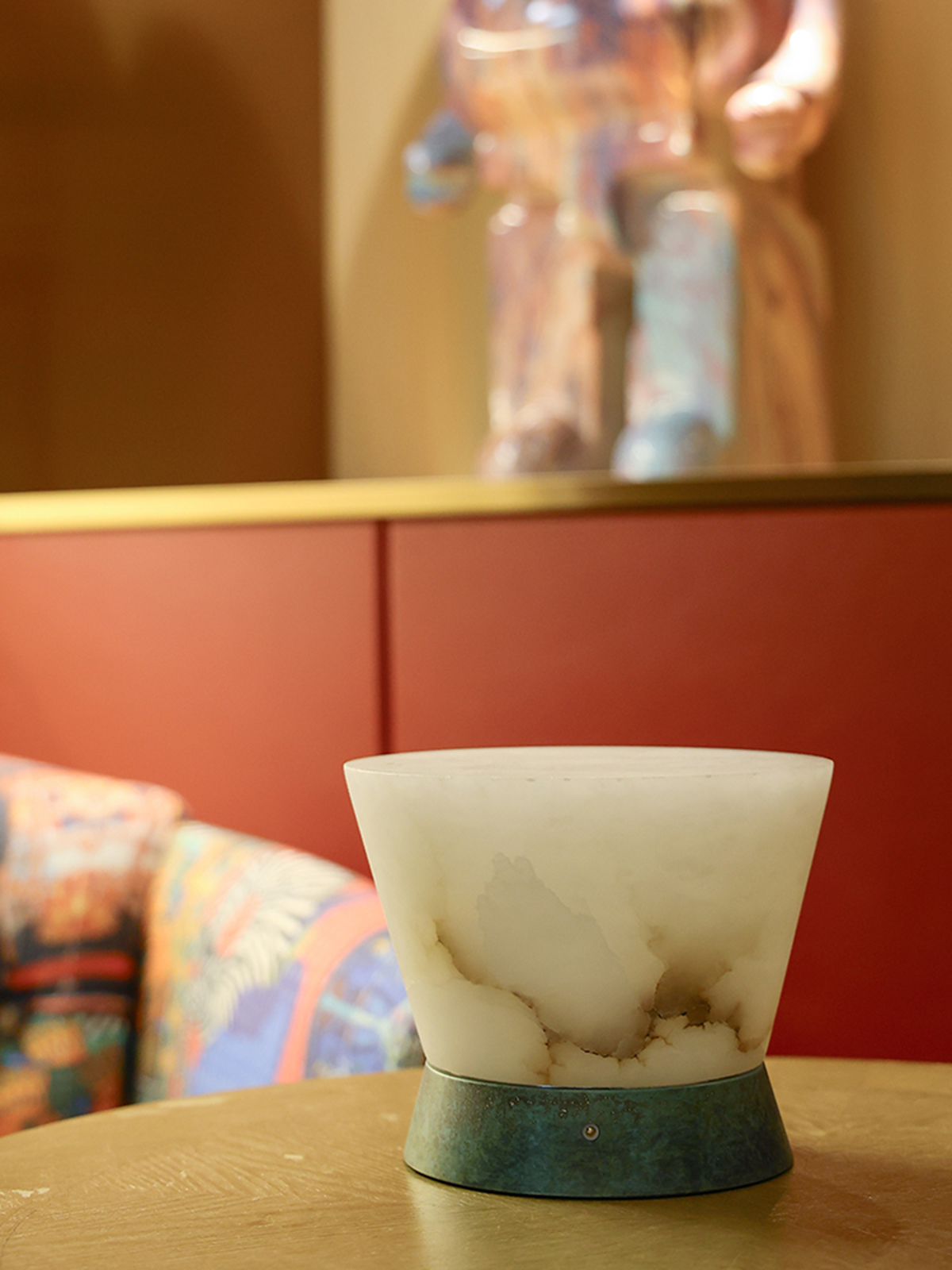 Creative table lamps, night lights, marble ambient lights, decorative home lights full figure