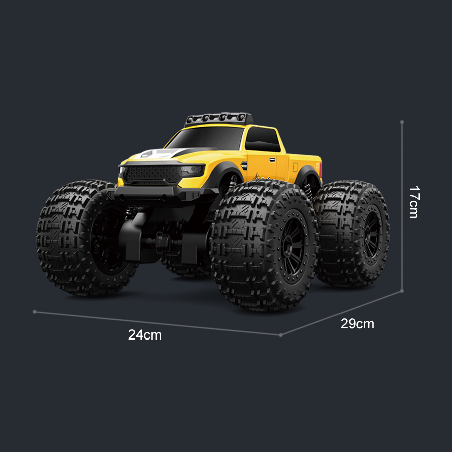 Amphibious stunt car, off-road vehicle, RC high-speed four-wheel drive remote control car, full proportional throttle high-speed car detail image 5