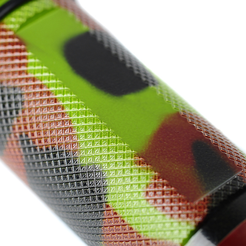 Factory price wholesale camouflage aluminum alloy high-intensity flashlight, rotating zoom, charging LED long-range cycling details Picture
