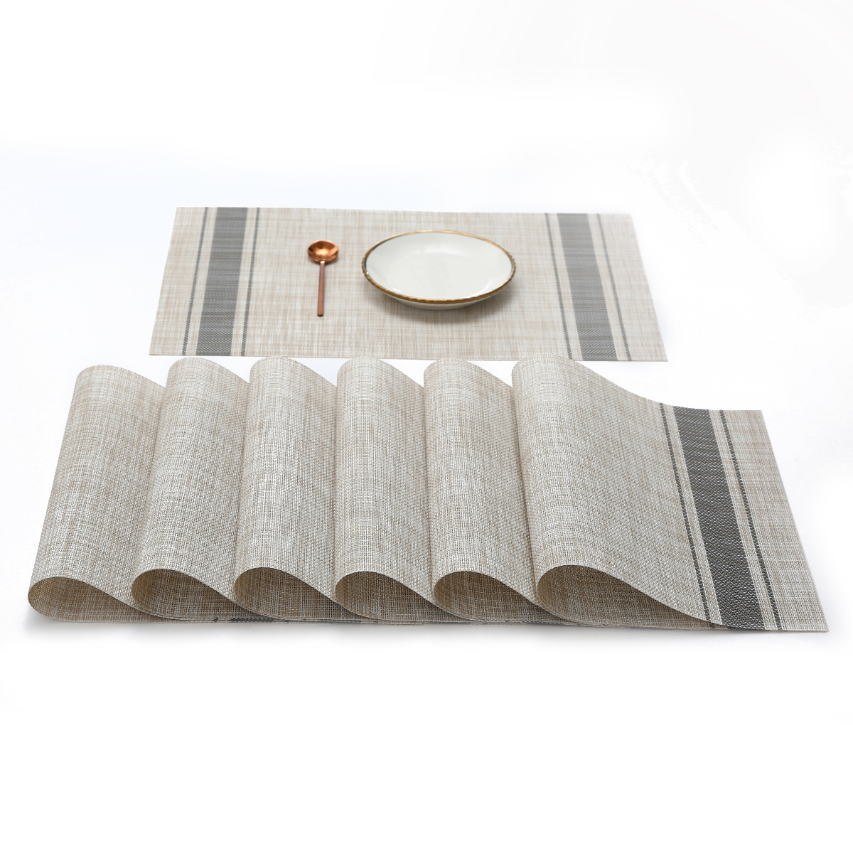 华渤双条餐垫（各类餐垫，杯垫，皮革餐桌垫，烫金餐垫）