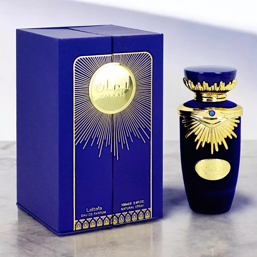 Cross-border bestseller Emaan Perfume100ml Latafa Arab Middle East Men's and Women's Perfume New Gift Box Set