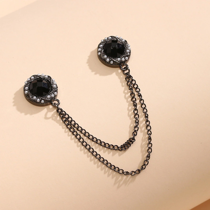 Magnetic buckle, ancient-style costume access control fixed buckle, strong magnetic, no damage to clothes, no trace, magnetic buckle, Hui ethnic headscarf fixed buckle detail image 4