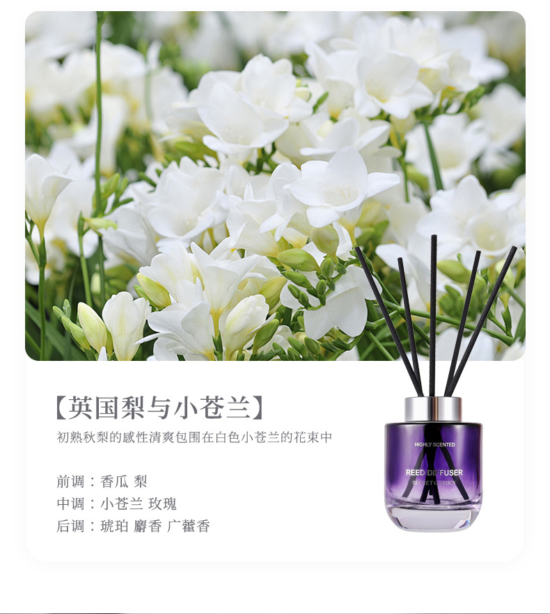 无火藤条香氛 ins 风摆件 卧室厕所室内精油持久扩香香薰详情7