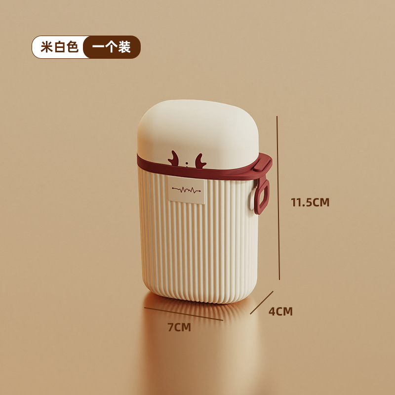 T54-TH-6212 New Domilon Travel Soap Box Double-layer Portable Soap box for business trips and travels Item Picture