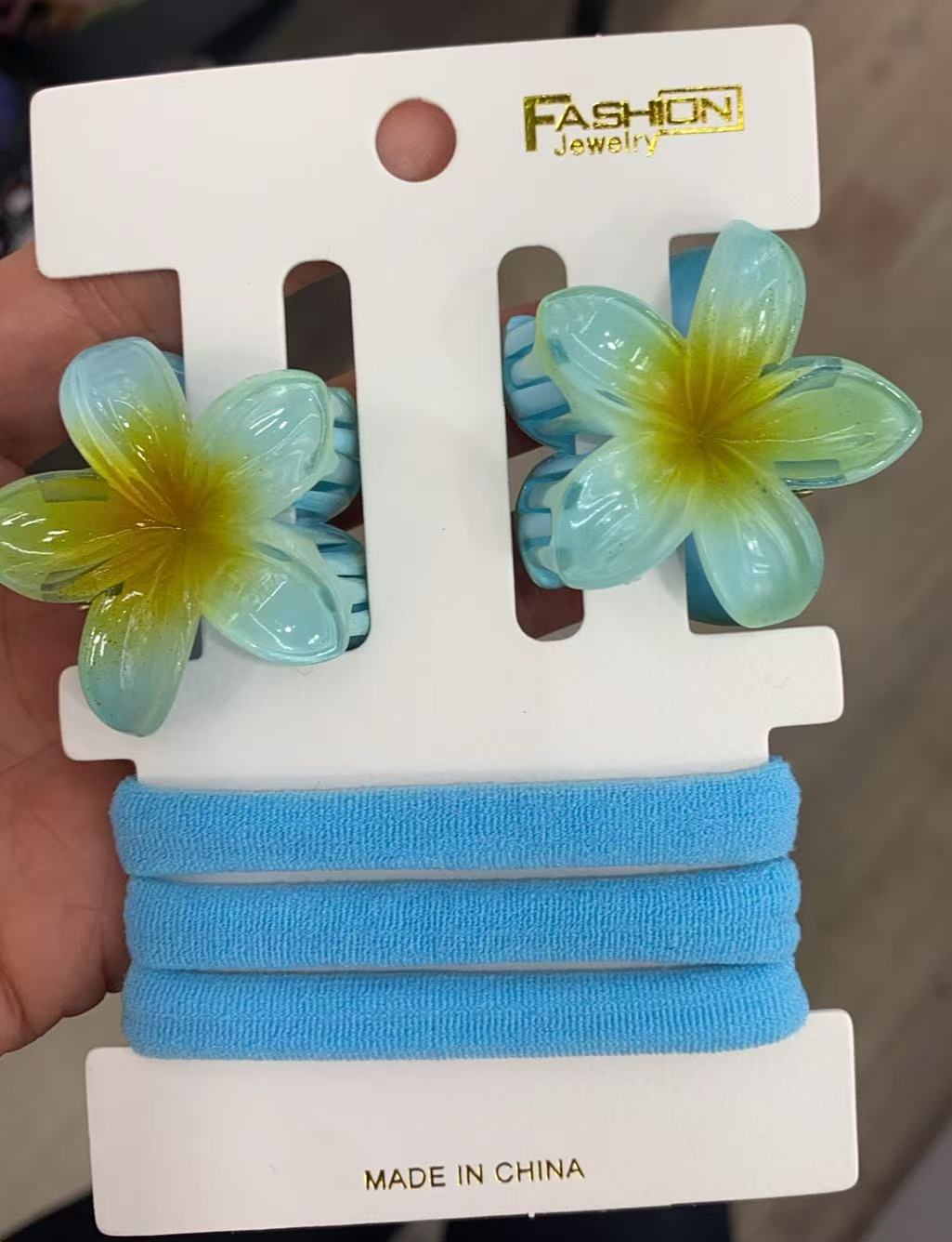 儿童发夹发圈鲨鱼夹女童马尾夹DIY配件儿童饰品发夹发圈套装