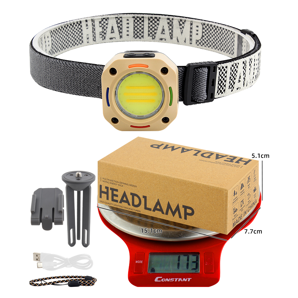 KINSACH Star Source TYPE-C Charging Work Light COB Work Stand Light Specification image