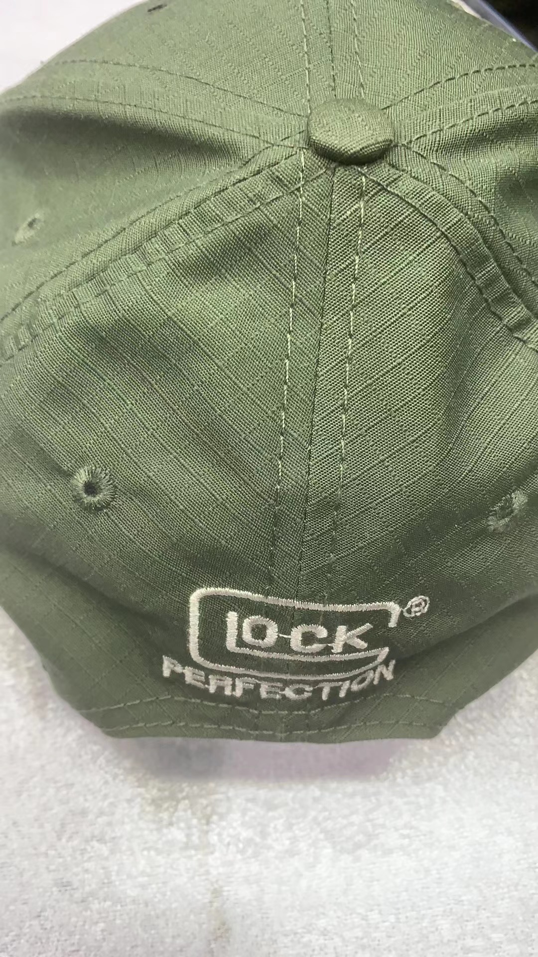 lock格洛克棒球帽棉鸭舌帽户外运动遮阳帽刺绣帽细节图