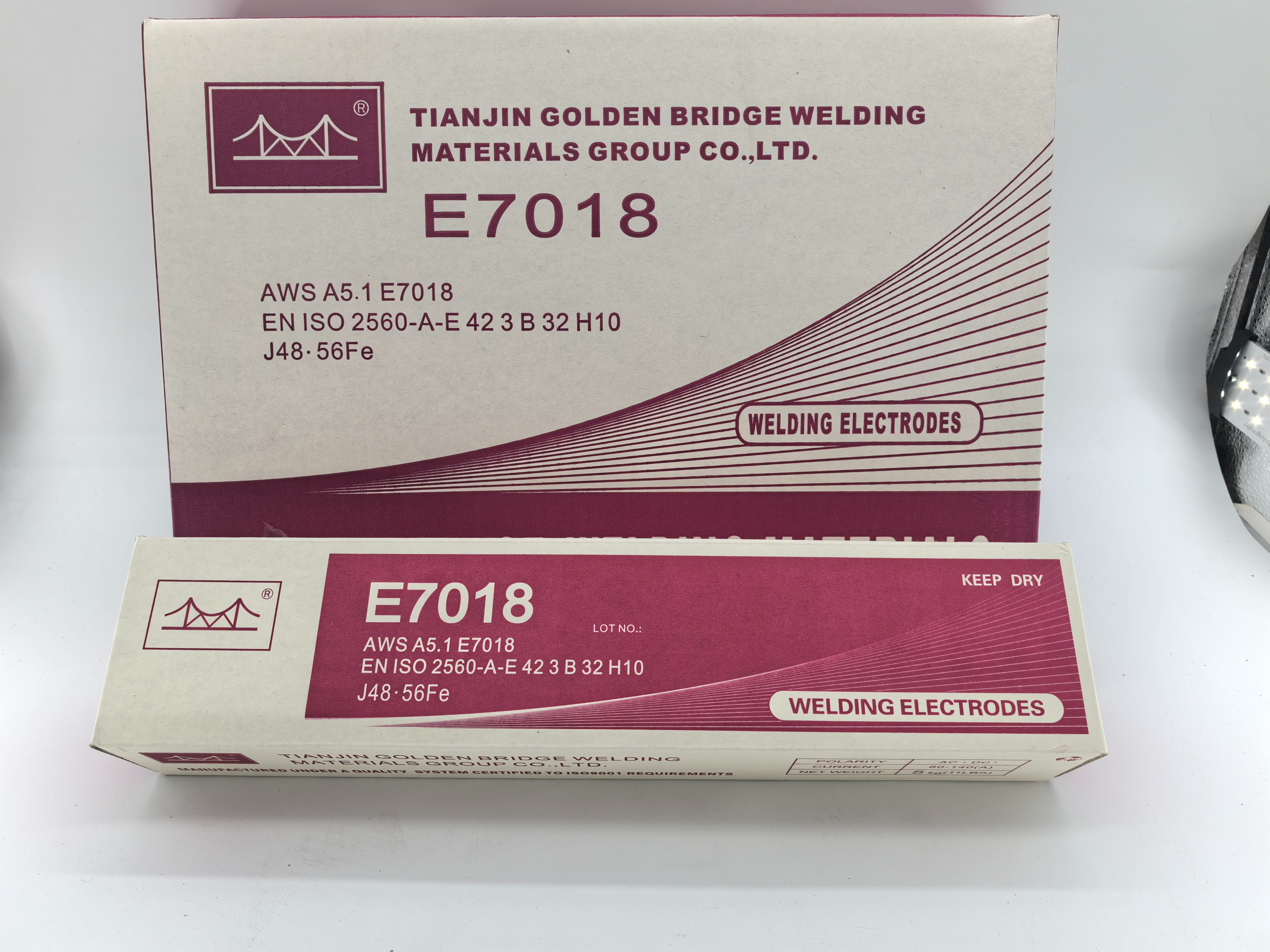 Golden bridge 电焊条 E7018 2.5MM 3.2MM good  quality