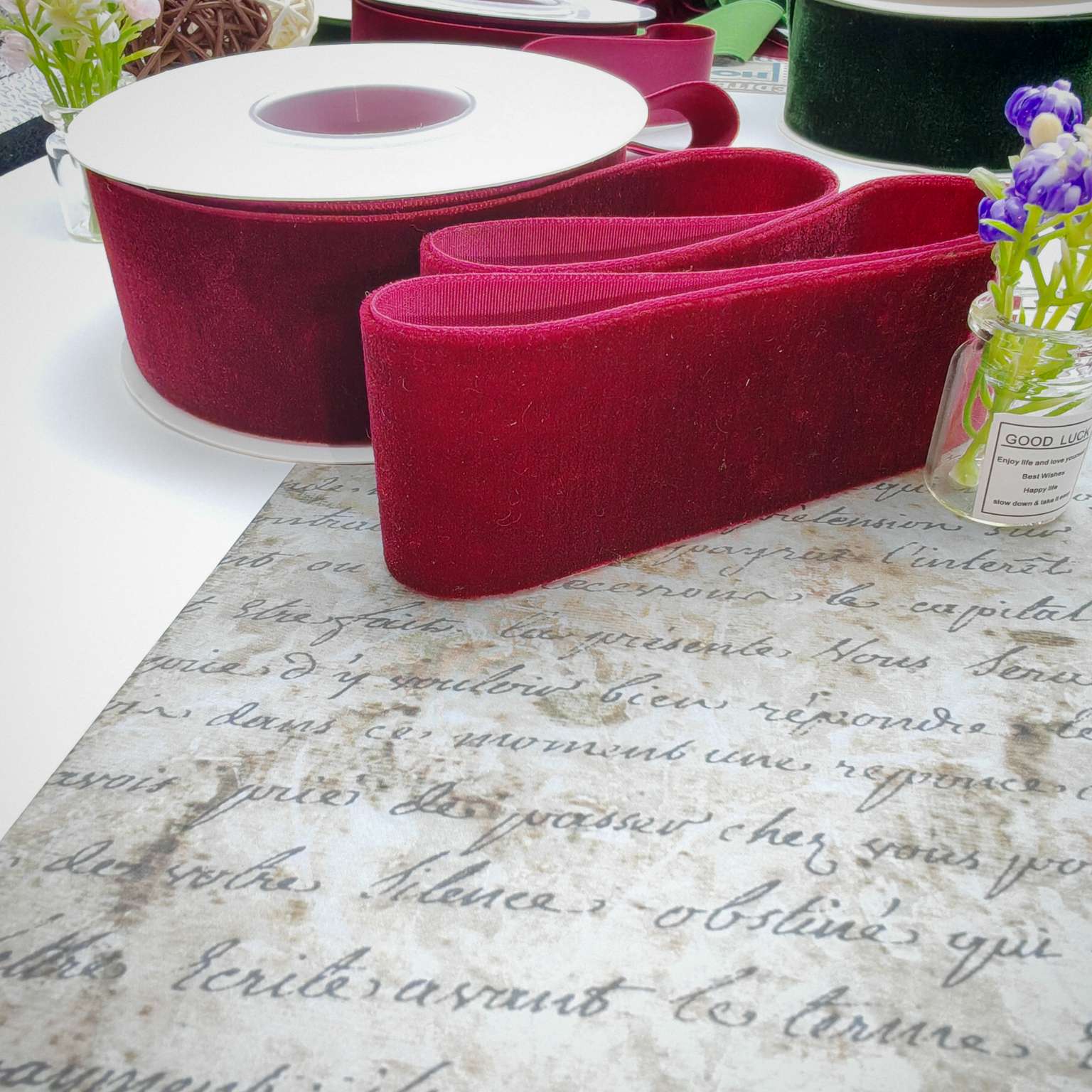 Webbing ribbon bow ribbon detail image 2