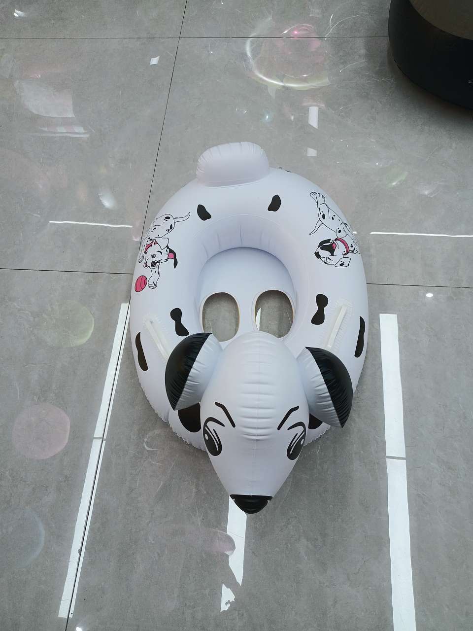 儿童充气带头艇婴幼儿玩具动物带头坐艇防侧翻坐圈详情图5