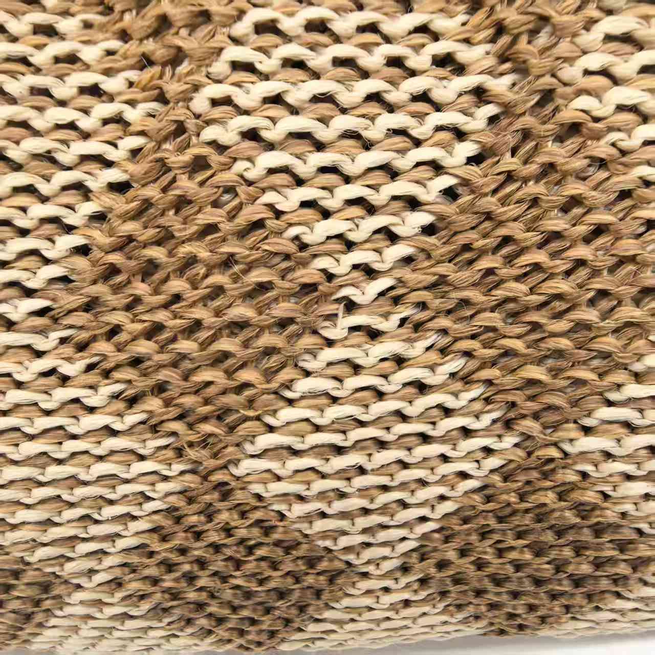 厂家直供工艺PP编织草料 草编鞋，包包面料可批发6189号