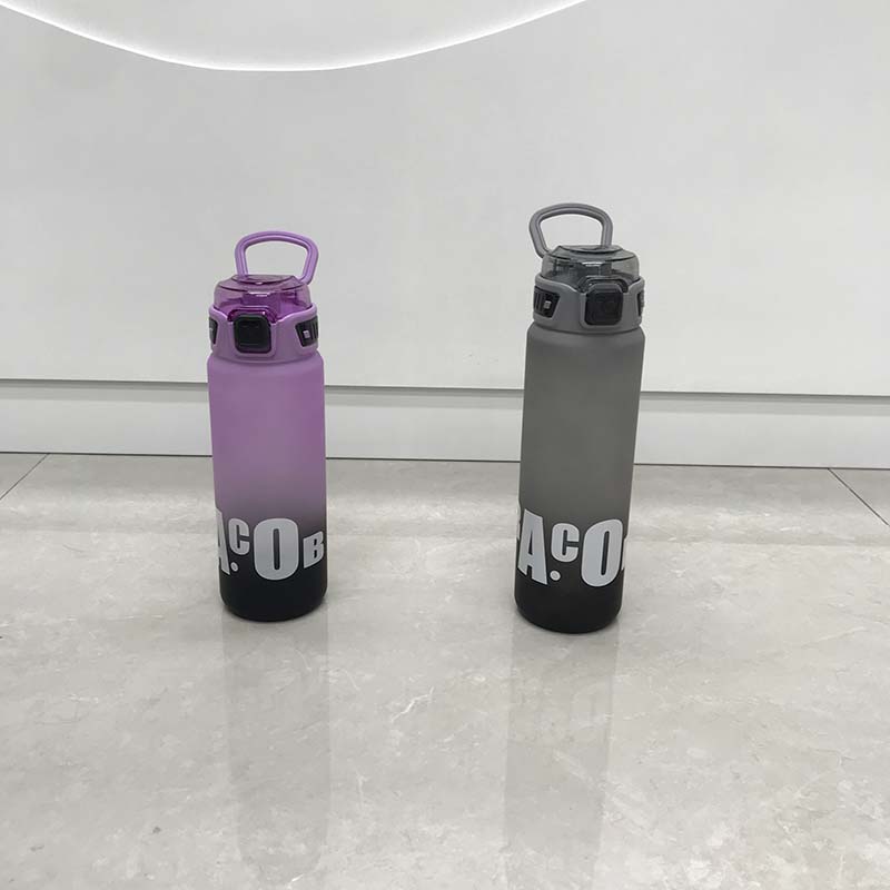 RACO磨砂渐变色弹跳盖水杯 潮流个性大容量便携运动杯 多色时尚杯子详情5