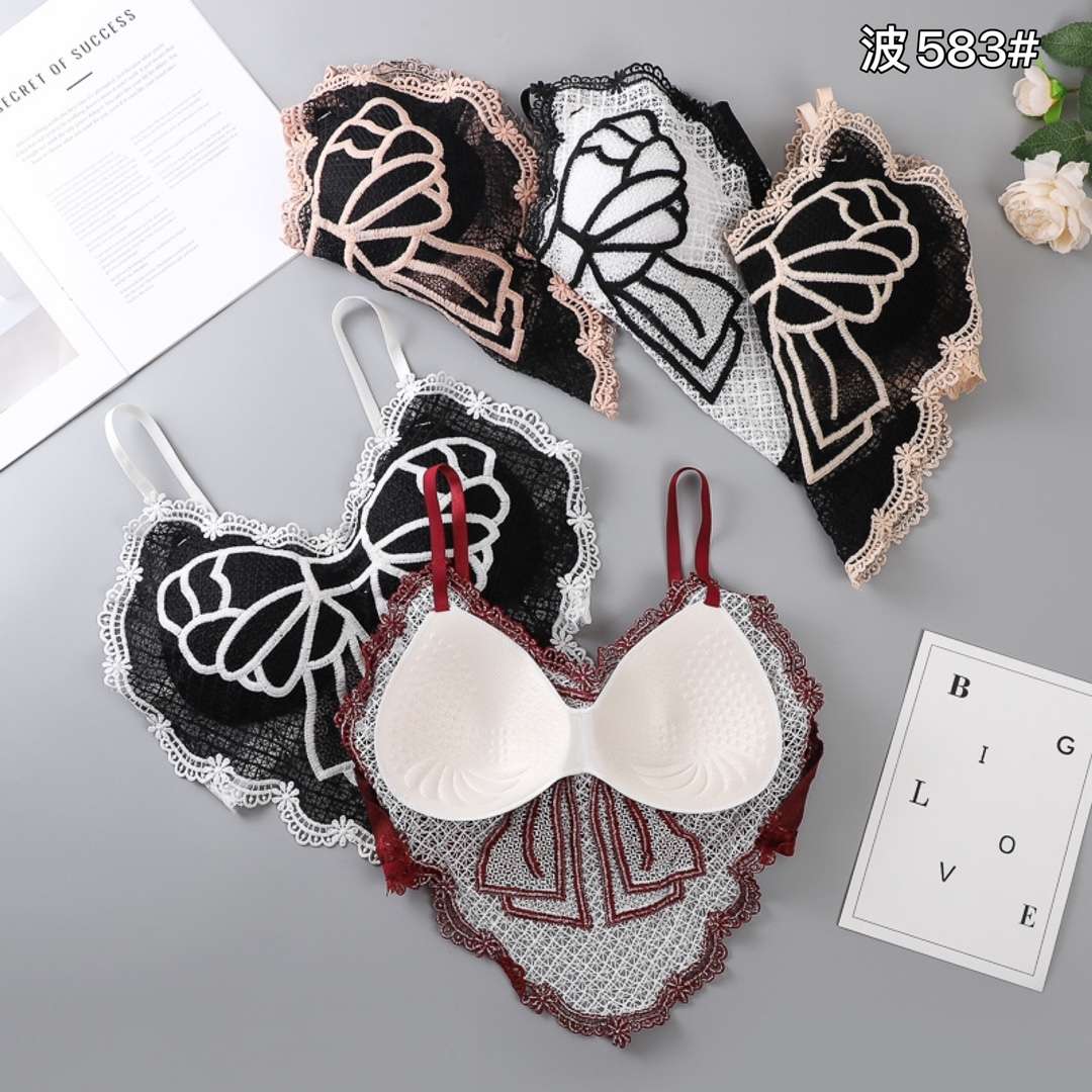 性感水溶花蕾丝美背新品/吊带背心带胸垫详情图6