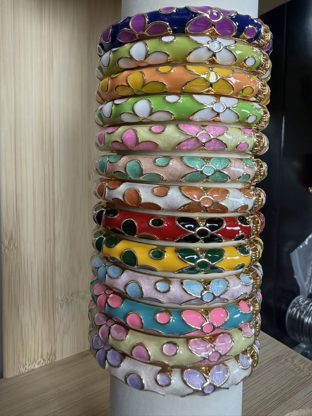 欧美风流行夸张滴油彩色春夏手镯跨境夸张电商首饰手链饰品详情图6