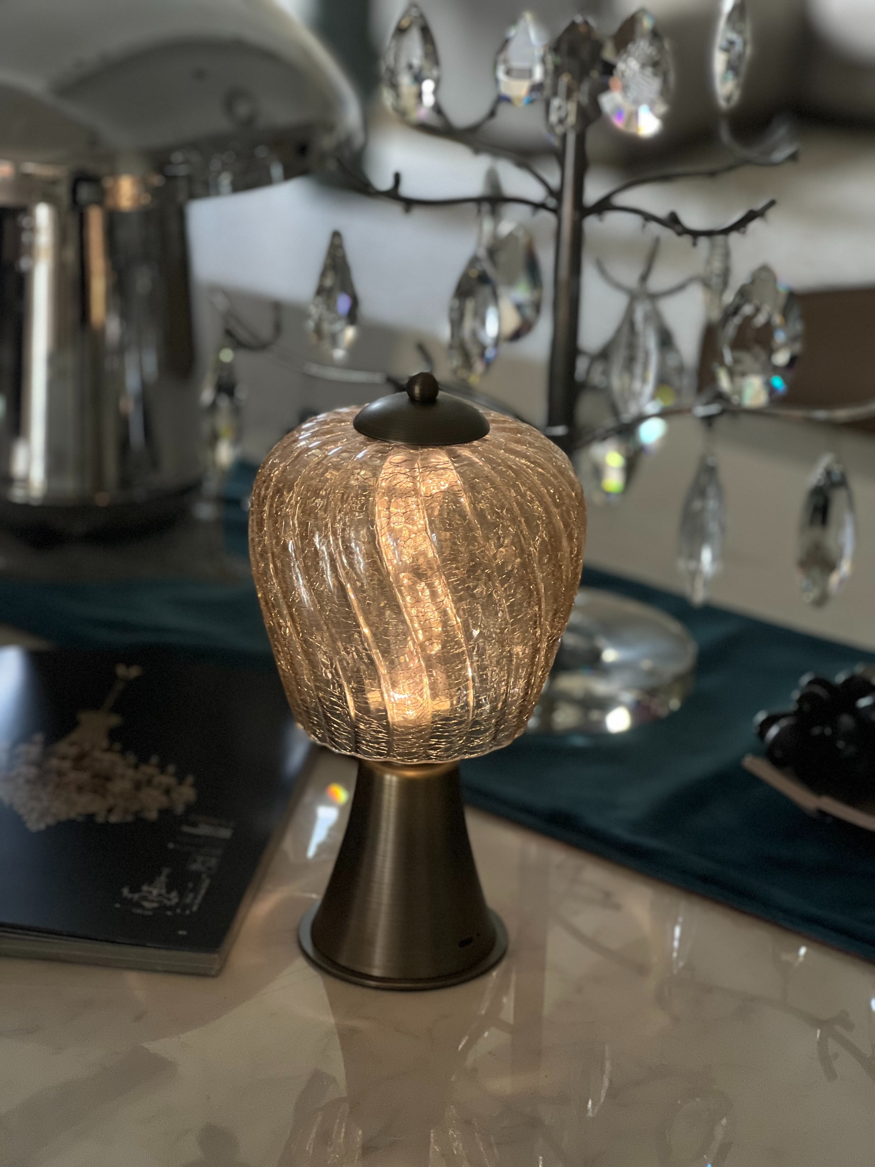 Decorative night lights, glass ambient lights, decorative home lights, creative table lamps Item Picture