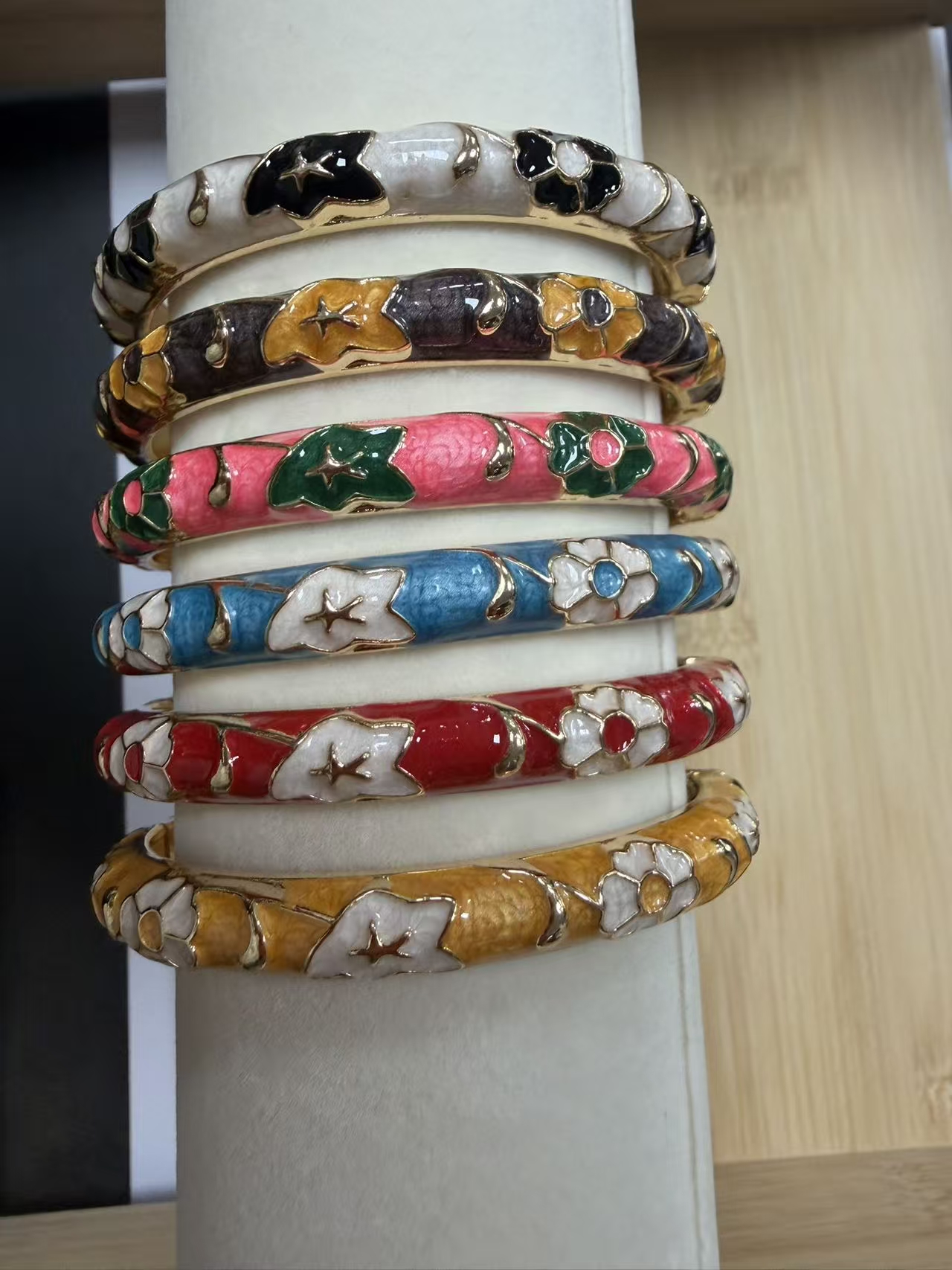 欧美风流行夸张滴油彩色春夏手镯跨境夸张电商首饰手链饰品详情图4