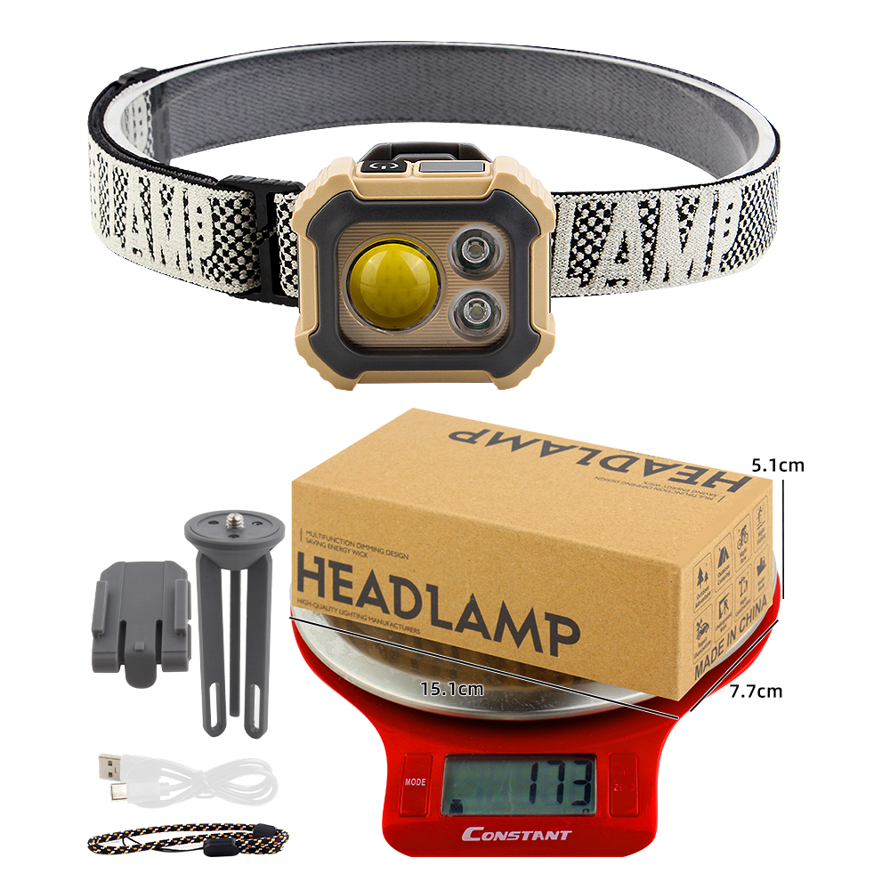 KINSACH Star Source TYPE-C Charging Work Light COB+XPE Work Stand Light Specification image
