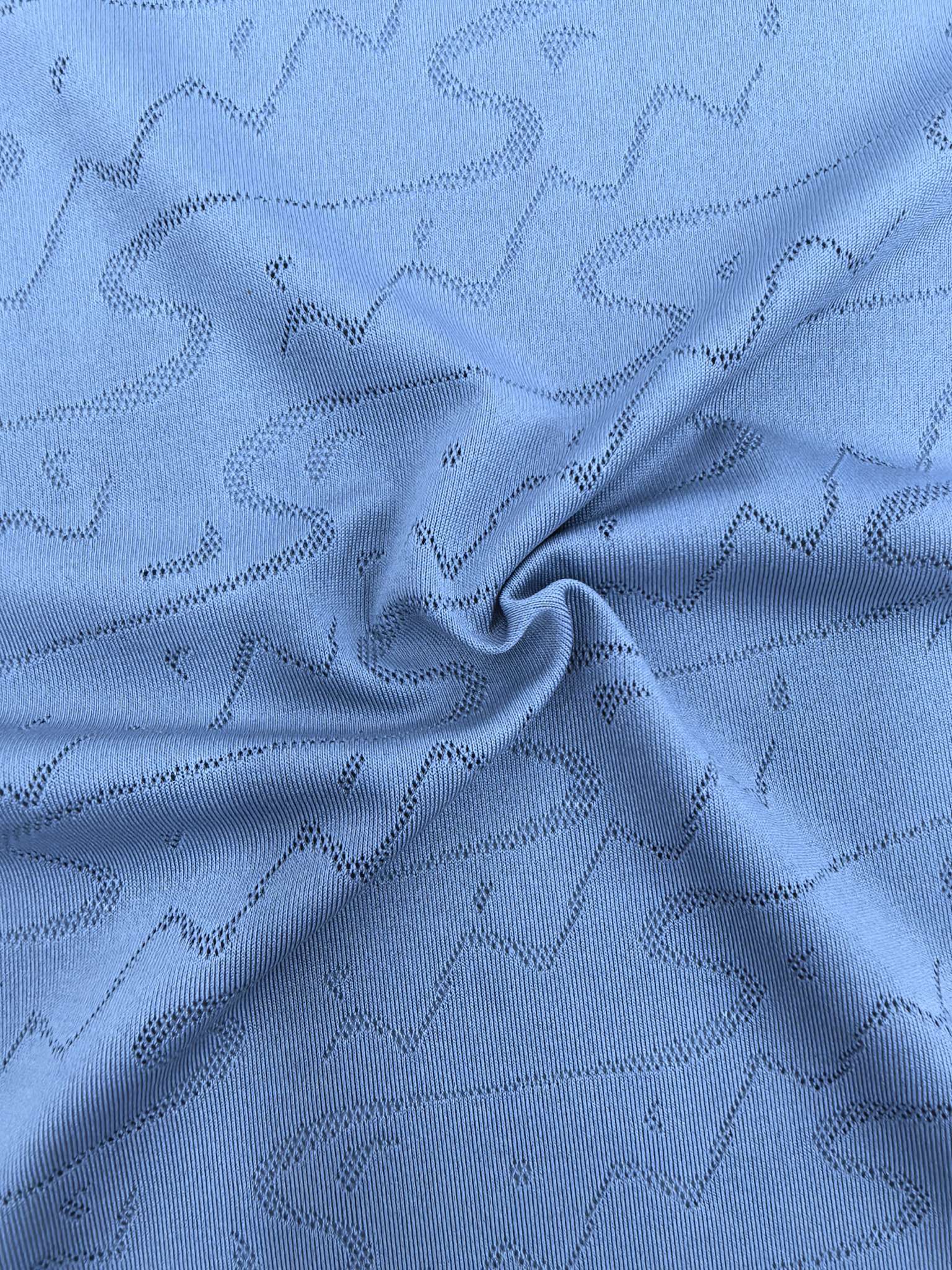 KWA90732 polyester knitted close-knit jacquard fabric, single-sided hanging surface, suitable for sports, quick-drying, soft and skin-friendly. Independently developed and customized based on samples Item Picture