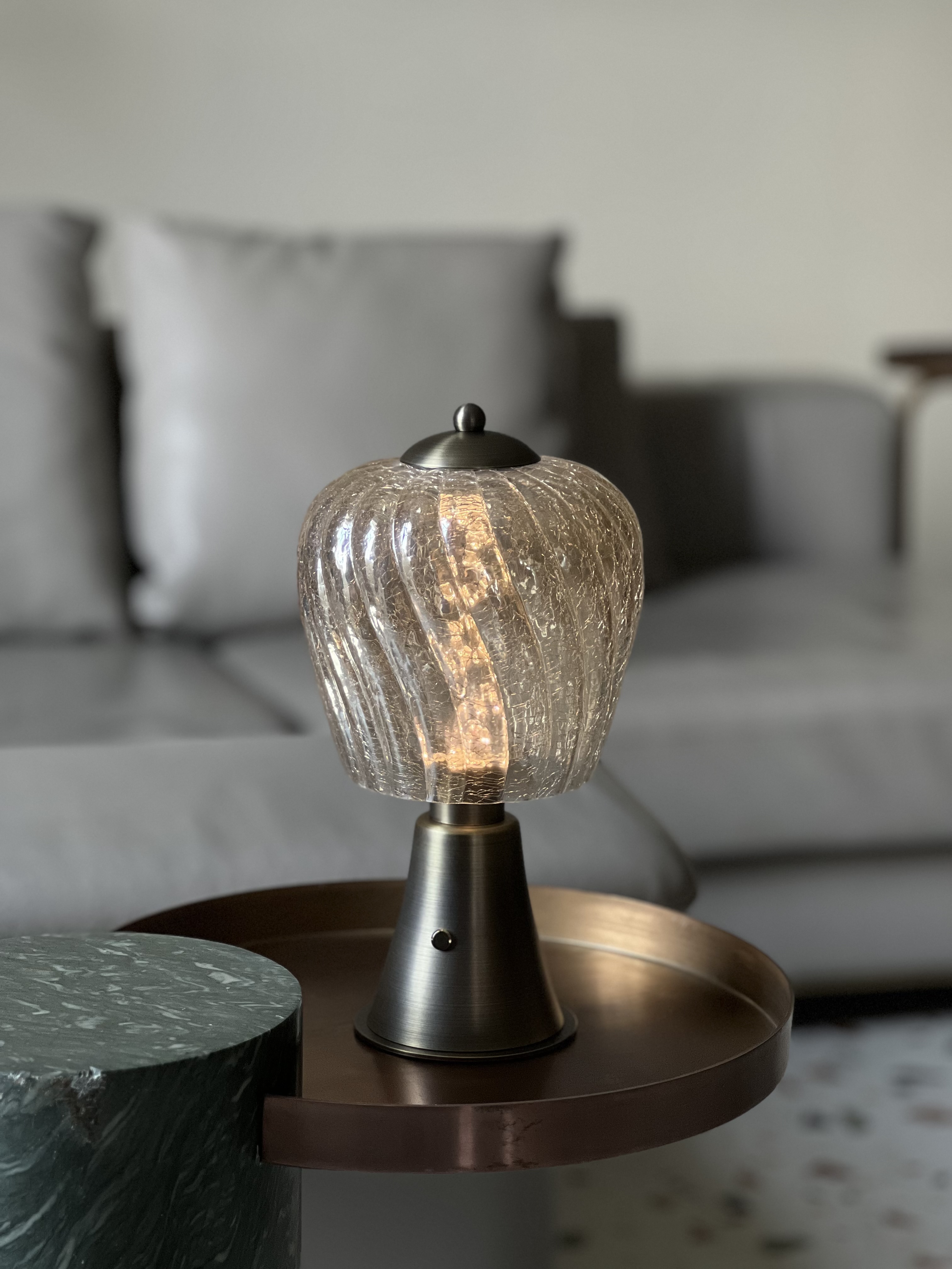 Decorative night lights, glass ambient lights, decorative home lights, creative table lamps full figure