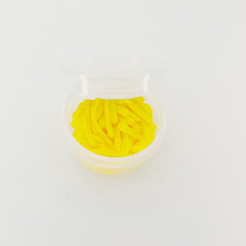 Disposable Dental Filling Tools, Fixed Interdental Wedge, Dental Wedge, Dental Perforated Plastic Interdental Wedge, Medical Consumables Specification drawing