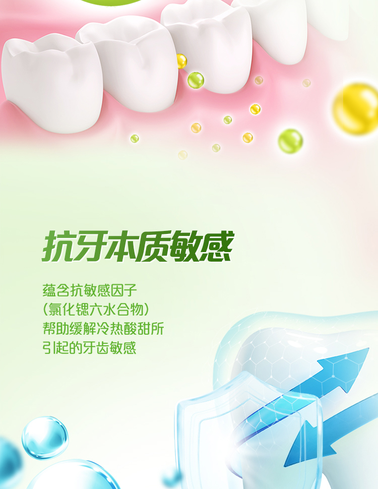 冷酸灵牙膏清火抗敏（清爽薄荷） 110g详情6