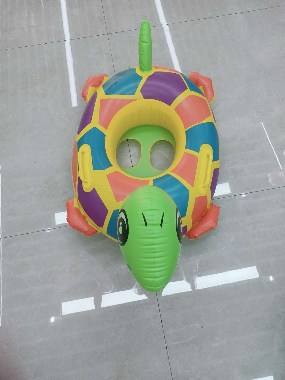 儿童充气带头艇婴幼儿玩具动物带头坐艇防侧翻坐圈