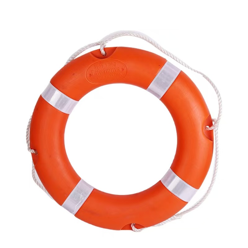 专业成人船用应急防汛塑料救生圈加大浮力景区漂流游泳水上救生圈细节图