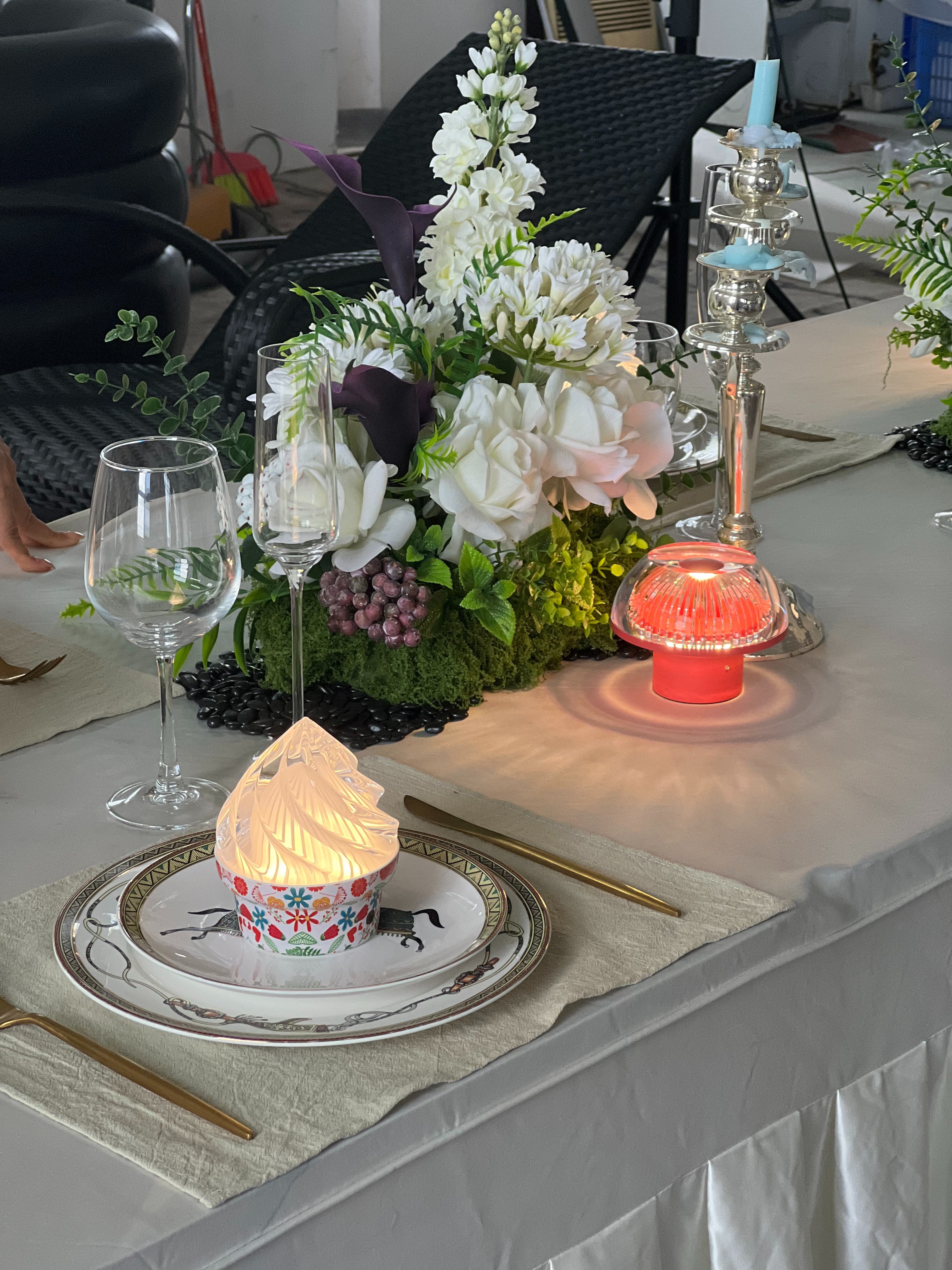 Home decorative lights, creative table lamps, PC acrylic ambient lights, decorative items, night lights, creative table lamps Item Picture