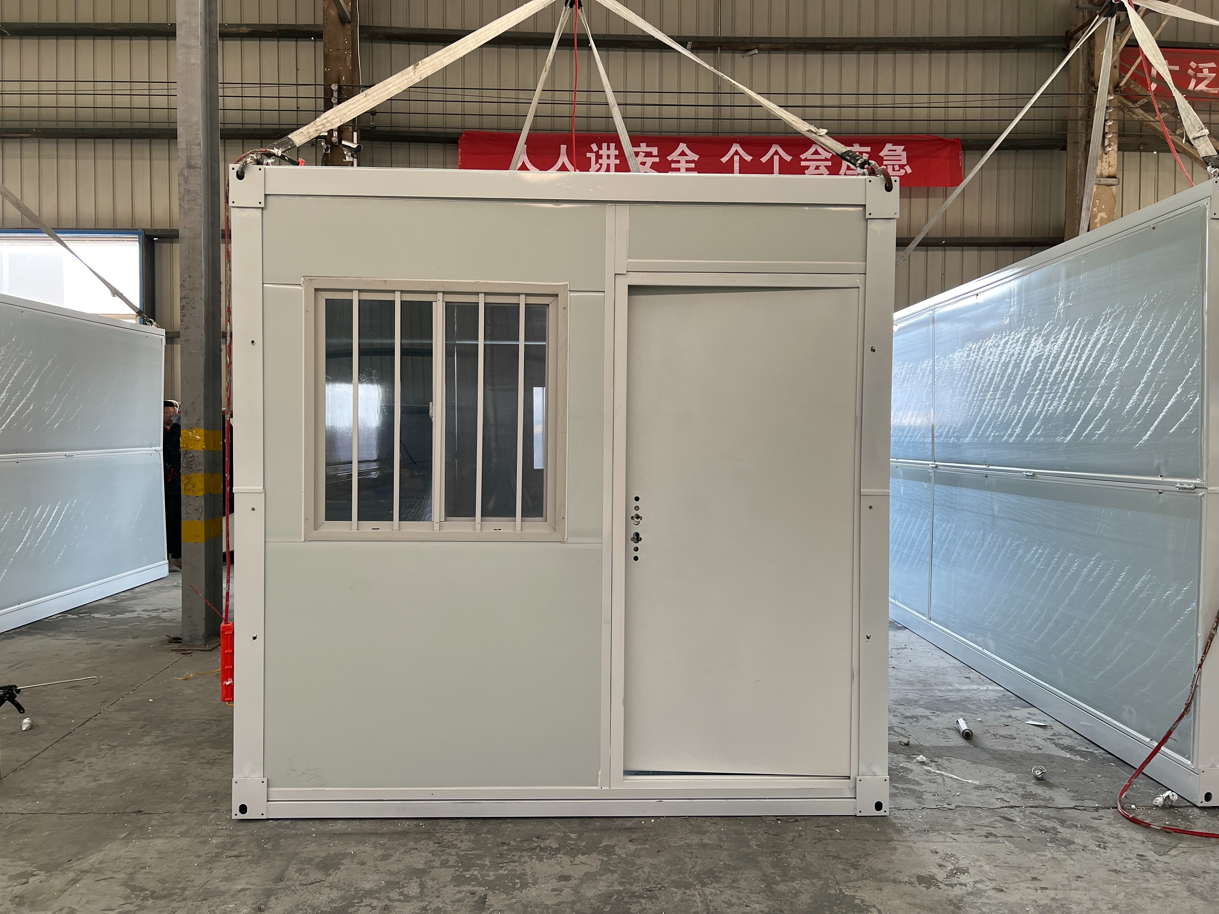 定制集装箱活动板房折叠箱房住人集装箱户外办公室集成房屋快拼房