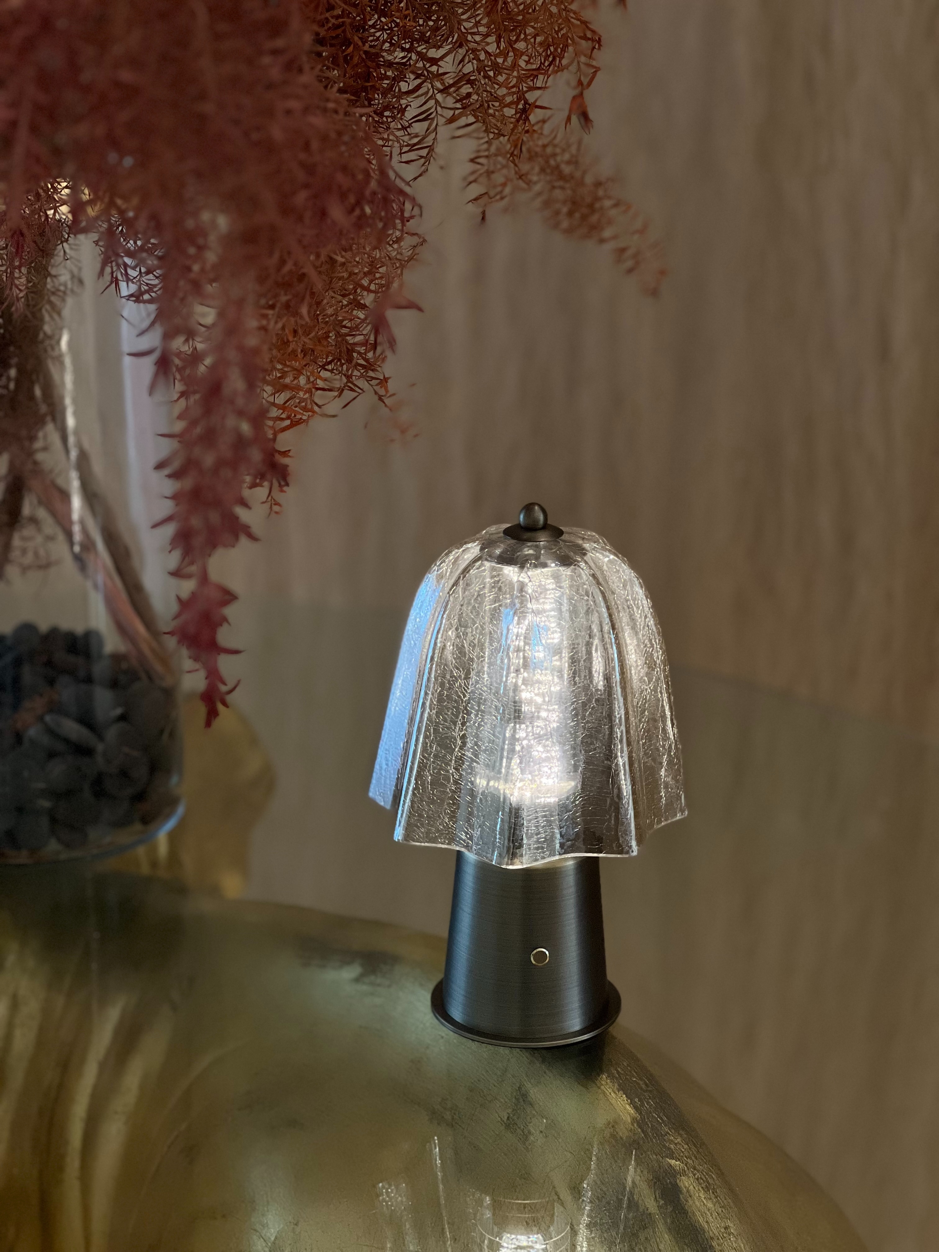 Creative table lamps, decorative items, night lights, glass ambient lights, decorative home lights Item Picture