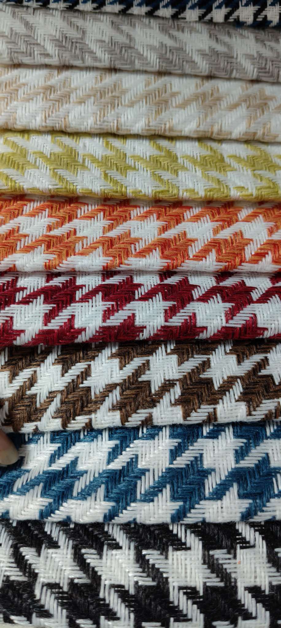 Textile, leather, linen fabric, multi-color handcrafted fabric, casual wear, DIY material package, multi-purpose fabric selection details Picture