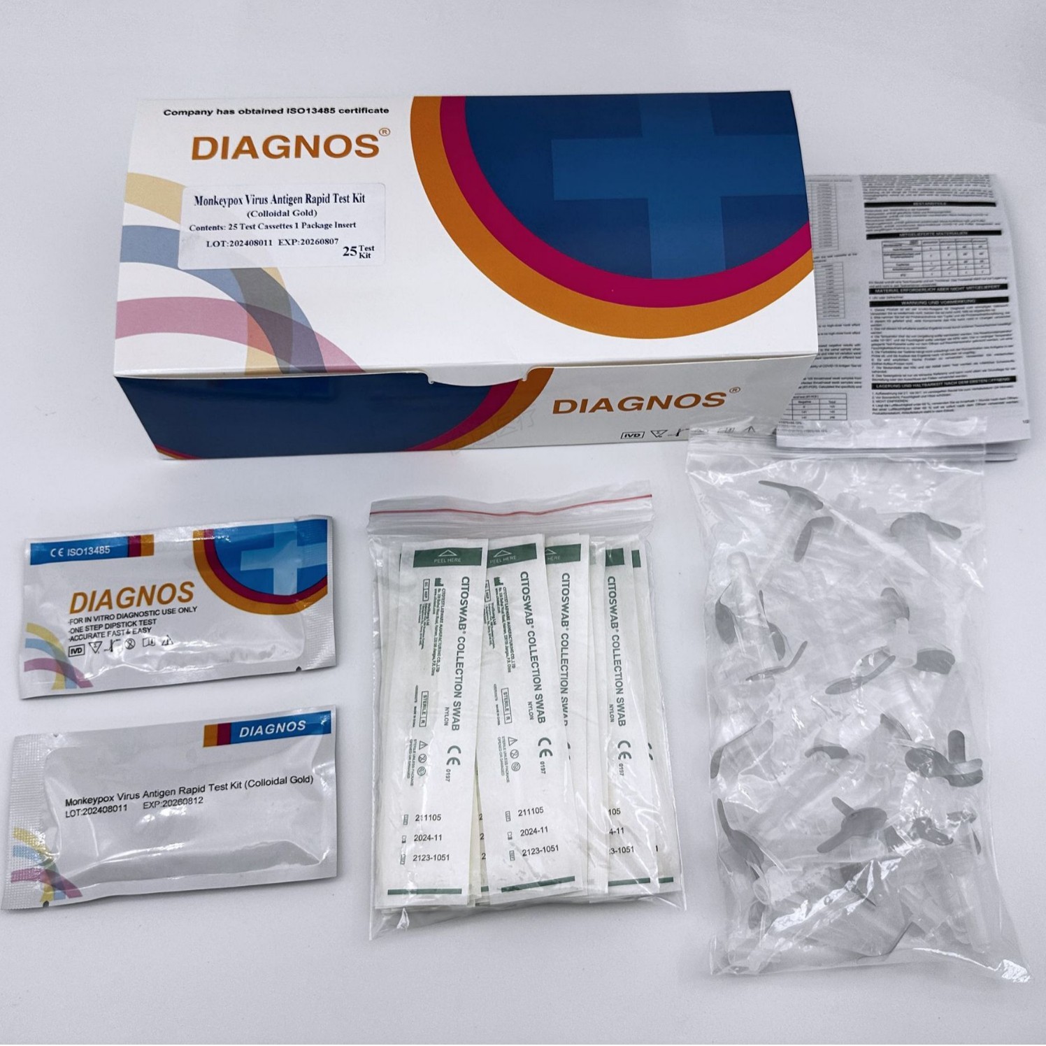 Disposable Monkeypox Antibody Test Card, English Independent Packaging, Reactive Protein Test Strip, Test Strip, Disposable Test Card Consumables Application Scenario