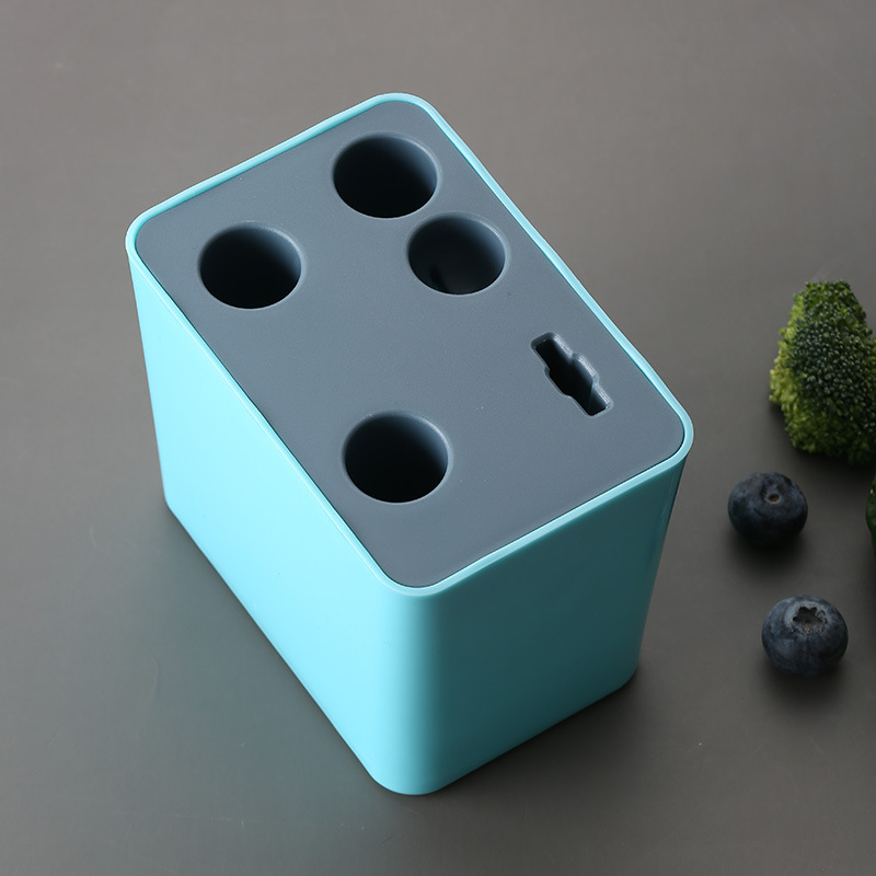 跨境厨房小工具组合PP五件套装带收纳座开瓶器削瓜刨辅食剪水果刀详情图4