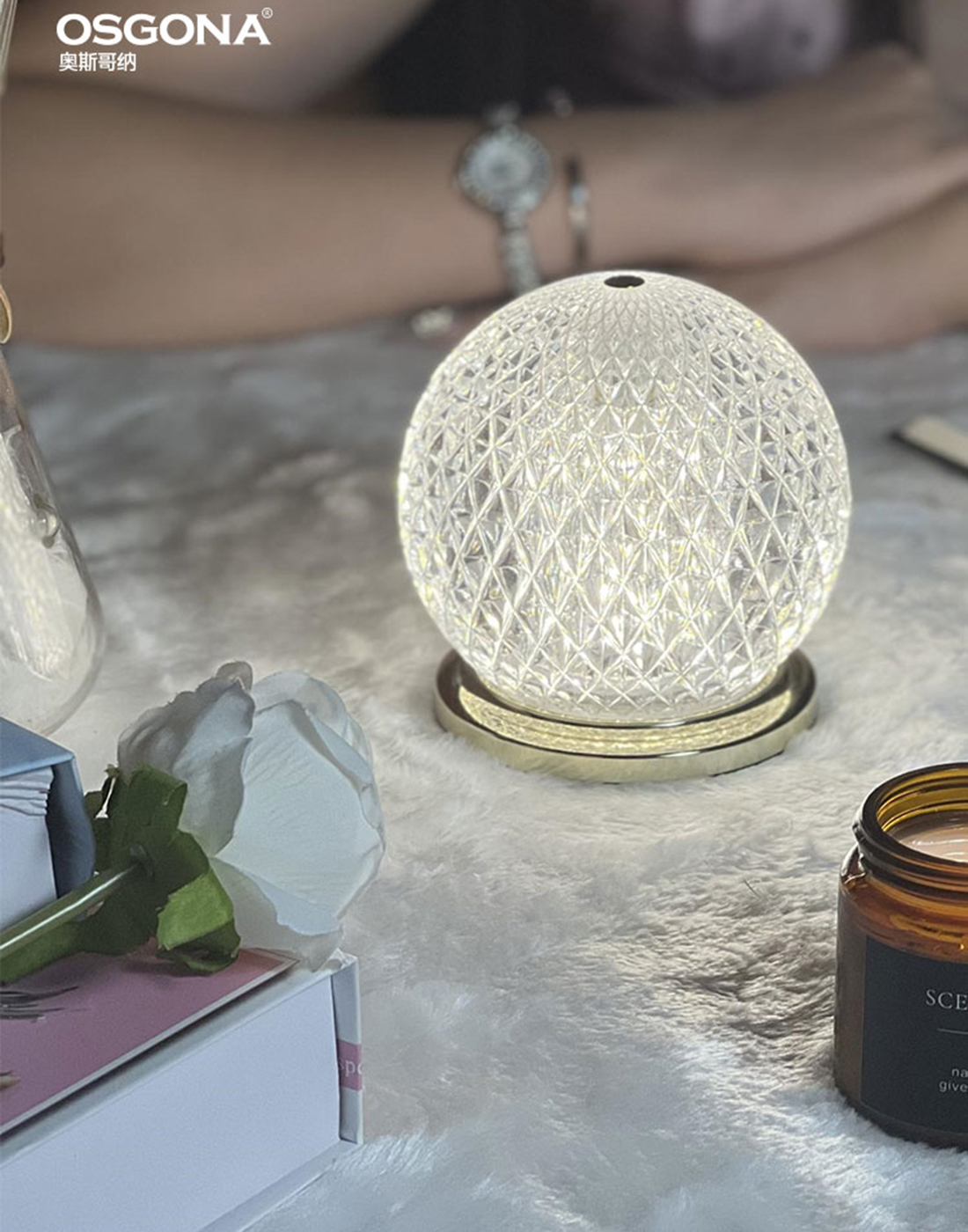 Decorative night lights, home decoration lights, creative table lamps, acrylic ambient lights details Picture