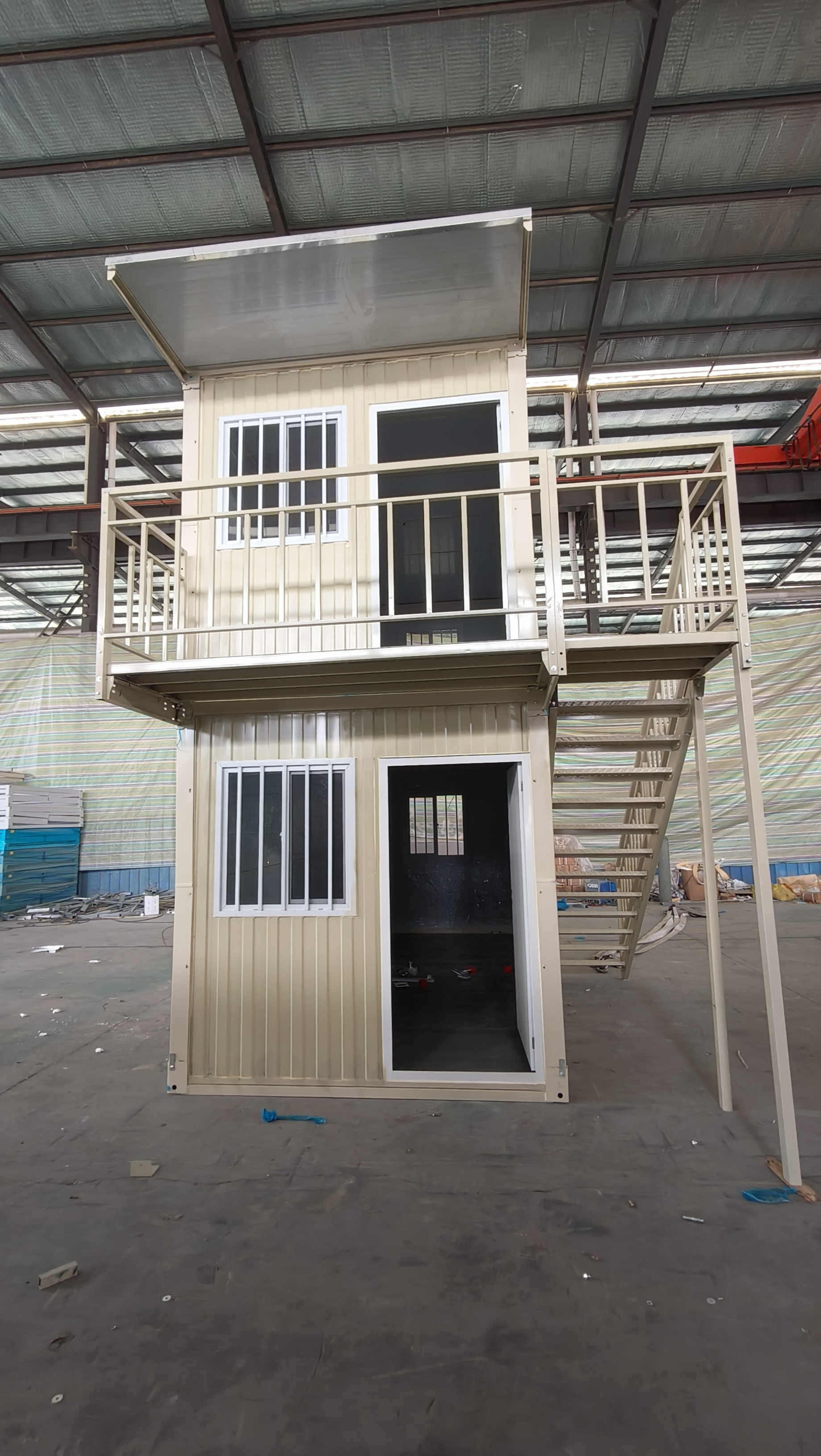 Factory direct sales of mobile houses: 20-foot and 40-foot flat roof double-wing folding houses, exposed slope roof movable activity houses, and expansion houses wholesale factory Application Scenario