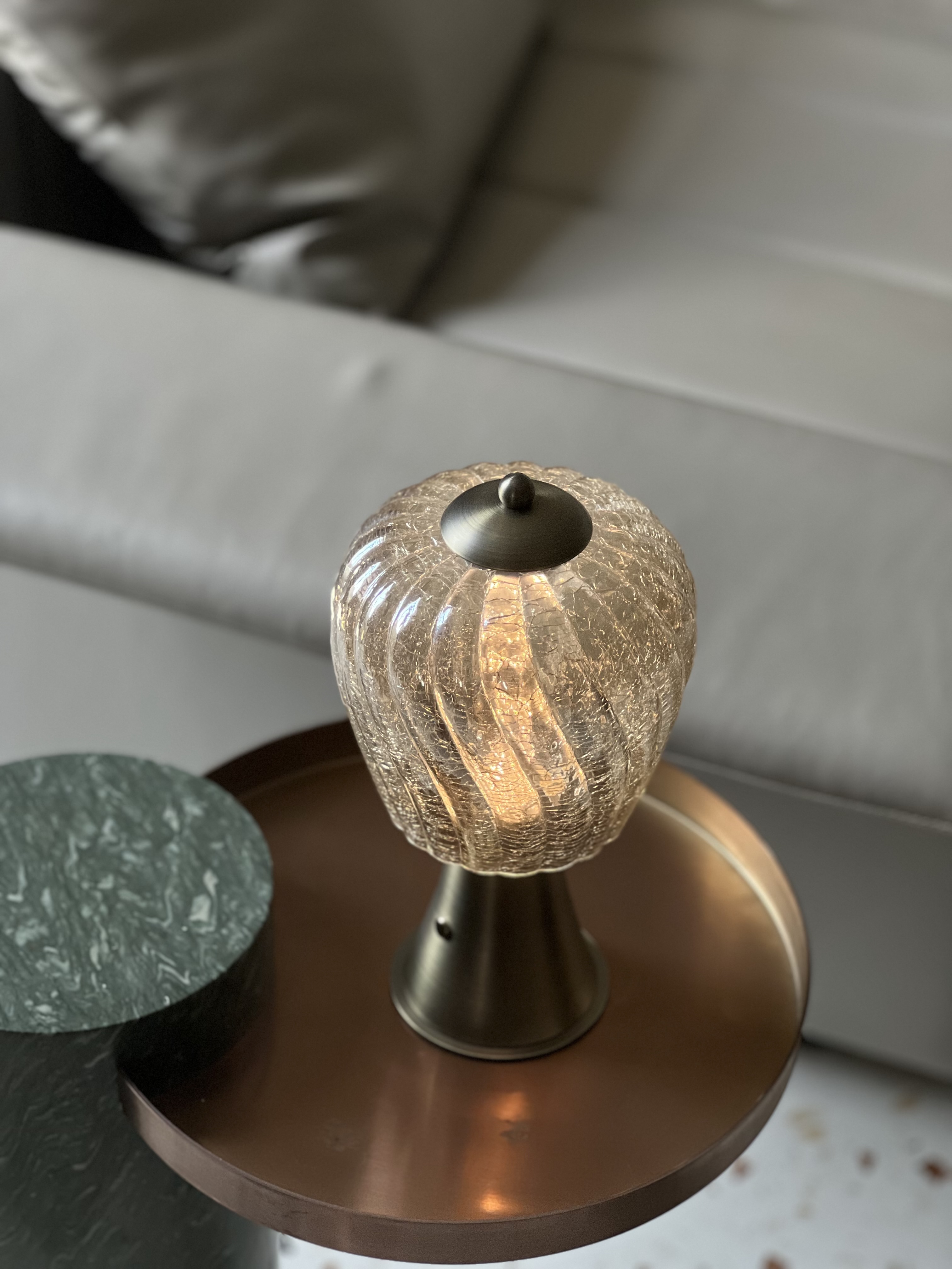Decorative night lights, glass ambient lights, decorative home lights, creative table lamps Application Scenario
