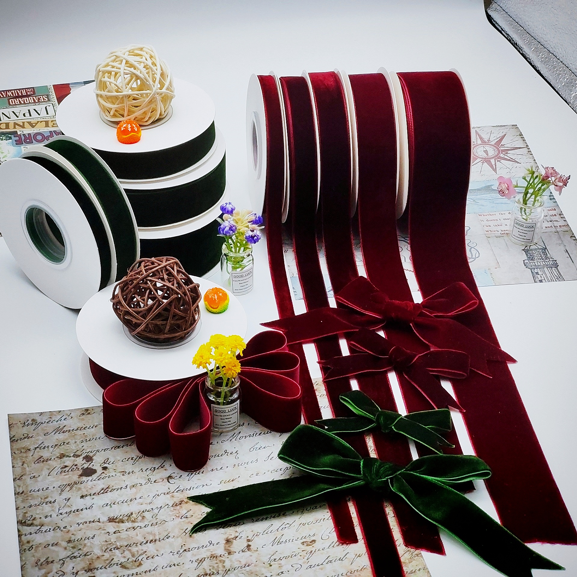 织带/渐变织带/丝带蝴蝶结/茗帏织带/丝带产品图