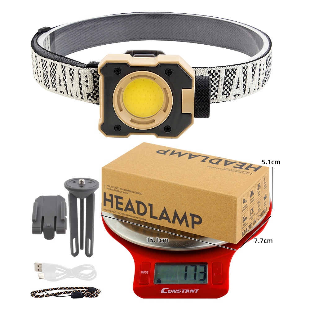 KINSACH Star Source TYPE-C Charging Work Light COB+TG3 Lamp Board Work Stand Light Specification image